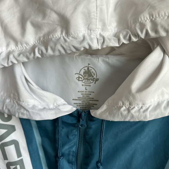 Disney Blue and White space mountain Hooded Jacket - Picture 2 of 4